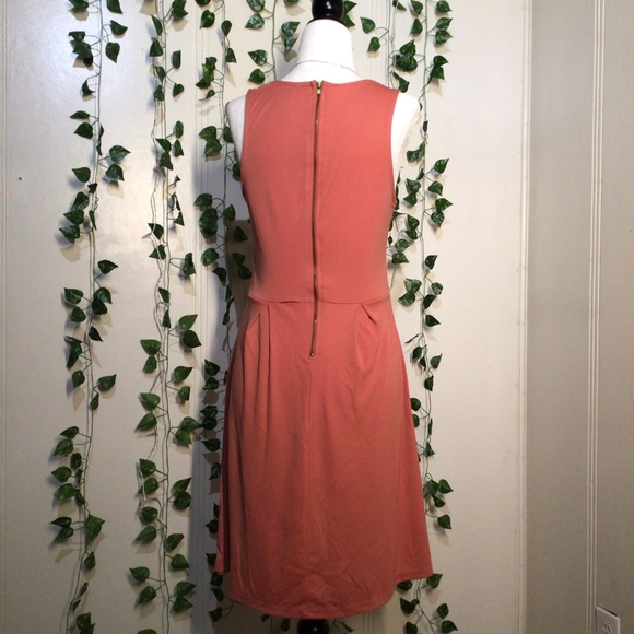 Peach Dress (Twik by Simons) - Picture 2 of 3